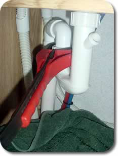 Установка сифона