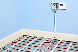 Установка теплого пола электрического